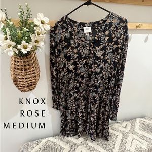 Knox Rose floral dress Medium
